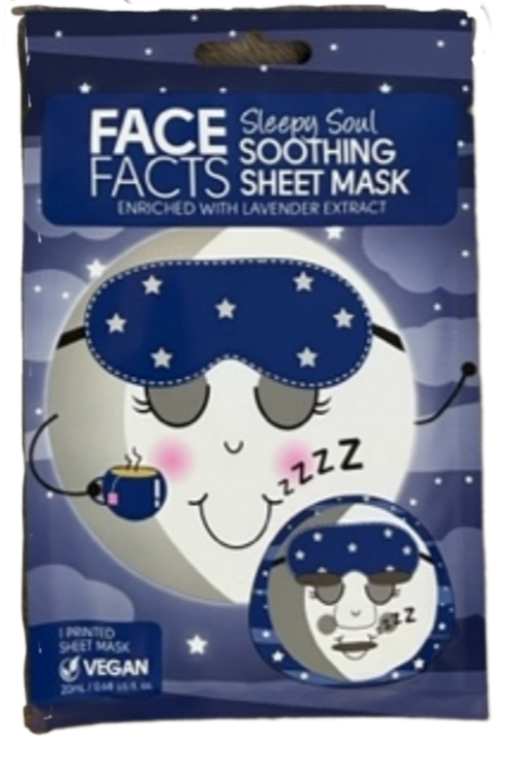 Face Facts - Sheet mask för ansiktet 1st