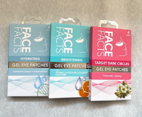 Face Facts  Gel  Eye-Patches  4 pairs