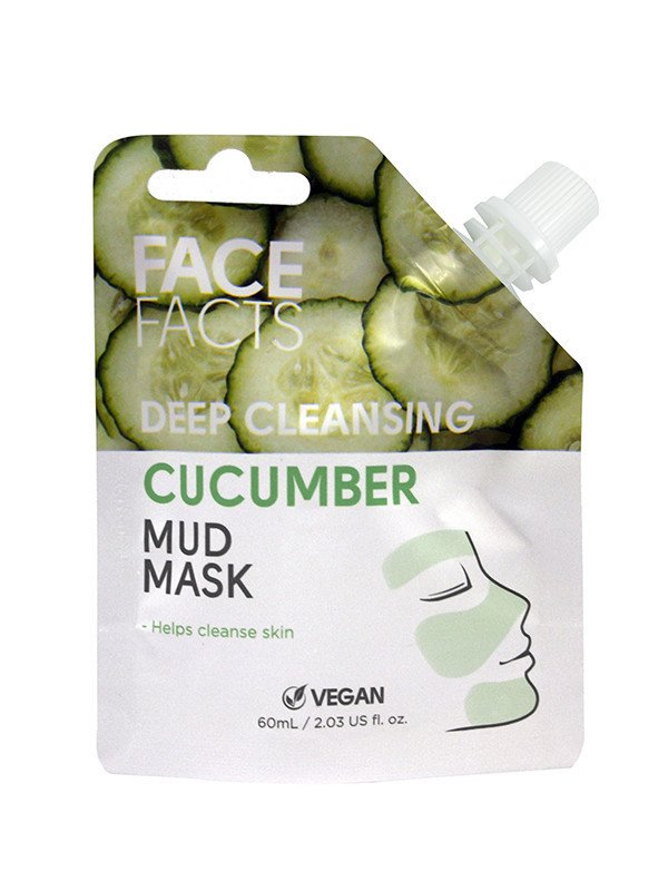 Face Facts  Deep Cleansing Cucumber Mud Mask - Mutanaamio kurkku 60ml
